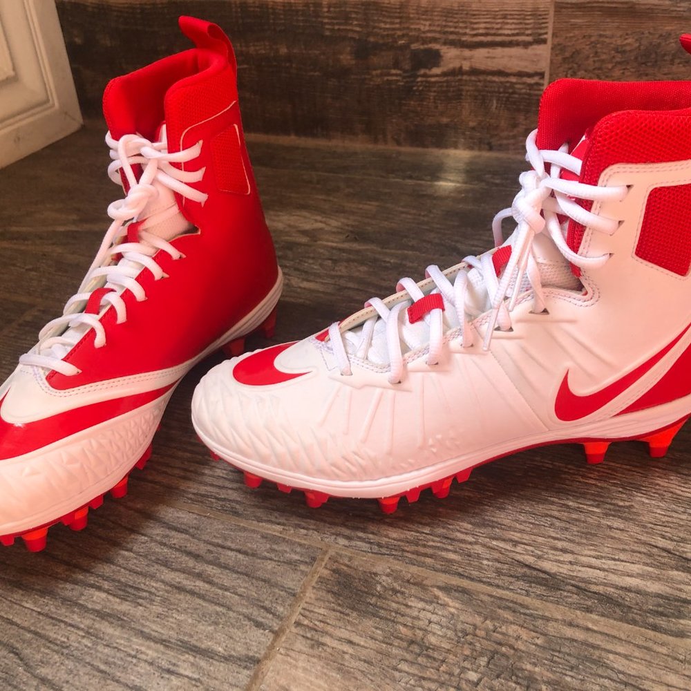 Nike Force Savage Varsity Red/White Football Cleat